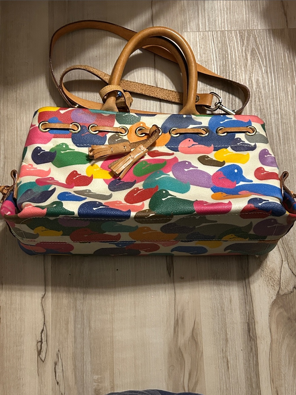 Wonder Duck Dooney & Bourke TASSEL TOTE, VINTAGE Purse